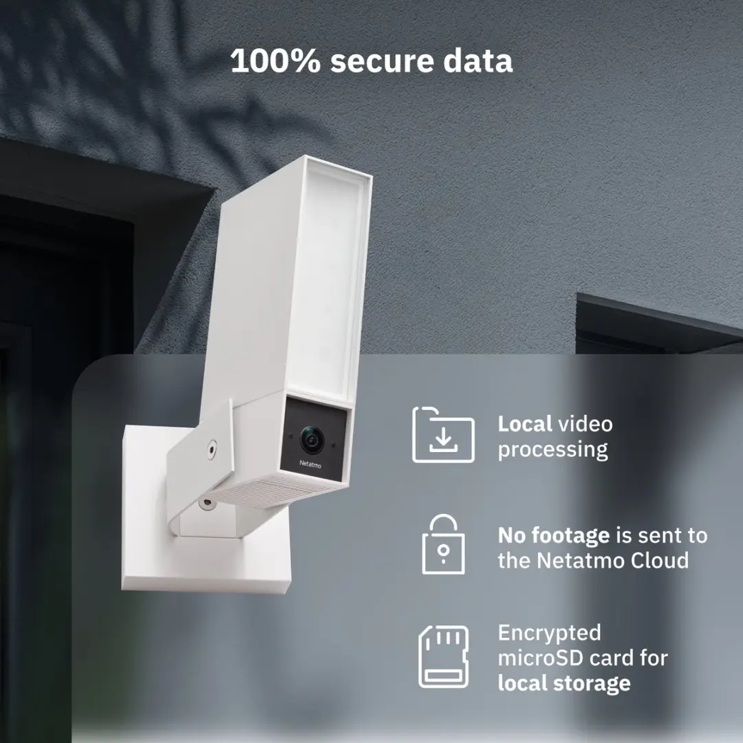 Netatmo Beveiligingscamera Original NOC-2-B - Wit
