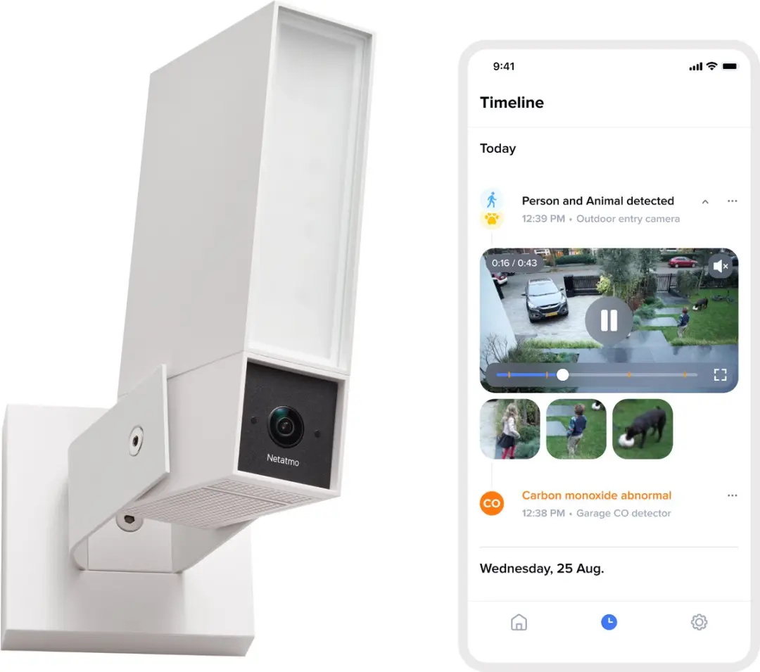 Netatmo Beveiligingscamera Original NOC-2-B