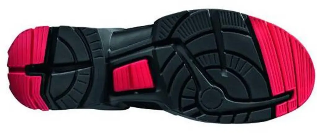 Uvex 1 X-tended Support S1 21408 Veiligheidsschoen - Zwart/Rood