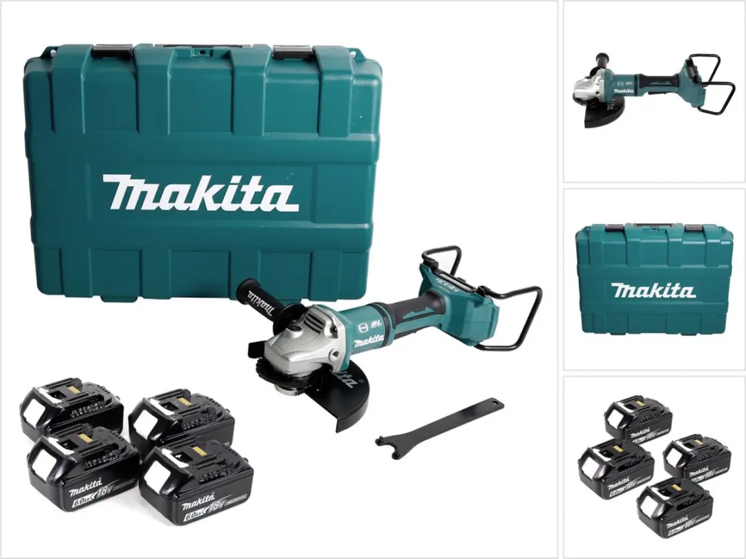 Makita DGA900G4KX2 Haakse Slijper 230mm
