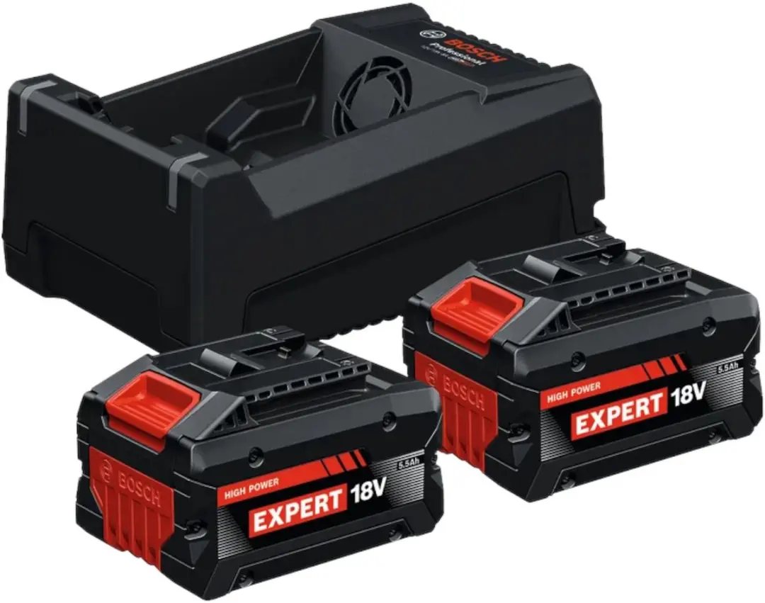 Bosch Professional EXBA 18V-55 GAL 12V/18V-80 Starterset