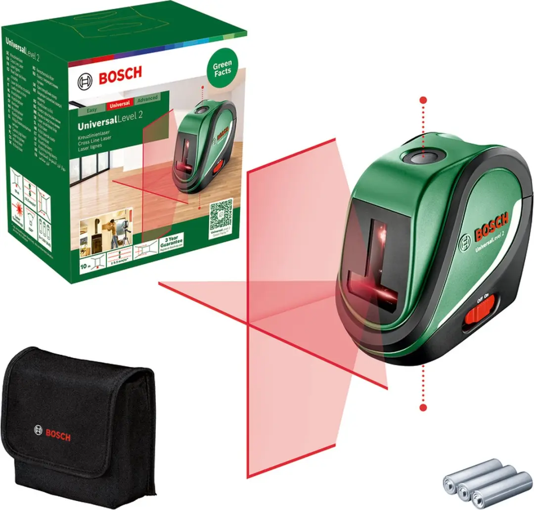 Bosch UniversalLevel 2 Kruislijnlaser 0603663802