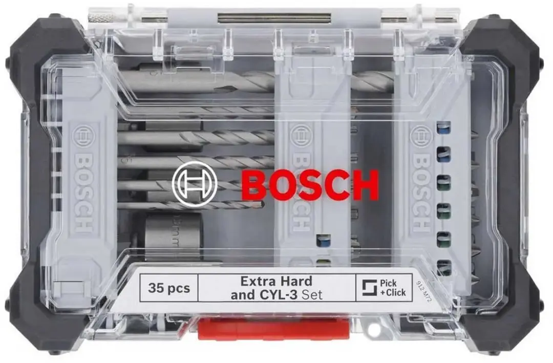 Bosch Extra Harde Schroevendraaierbits & Boren Set 35-delig - Hout
