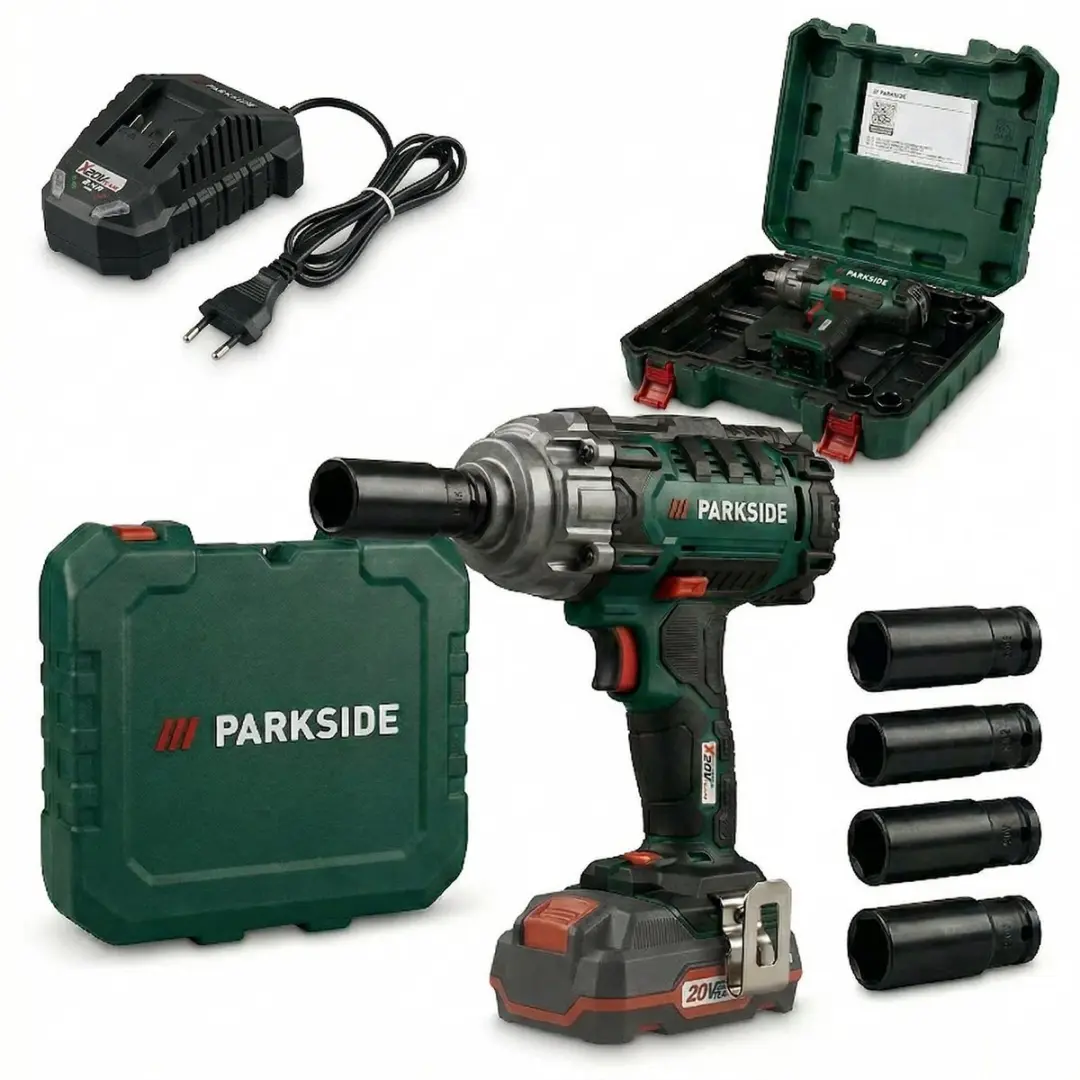 PARKSIDE 20V Accu Slagmoersleutel 400Nm