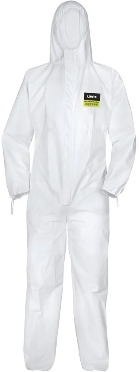 Uvex 5/6 Comfort Light Overall 7662 - XL - Wit