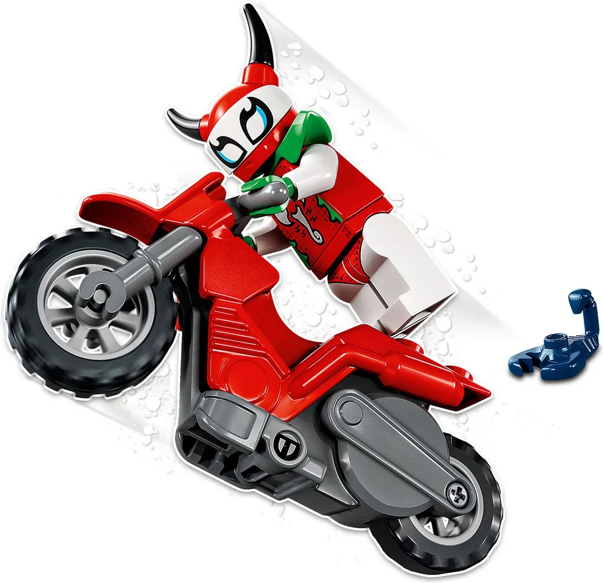 LEGO City Stuntz Roekeloze Scorpion 60332 - Stuntmotor - Meerkleurig - afbeelding 6 van 6