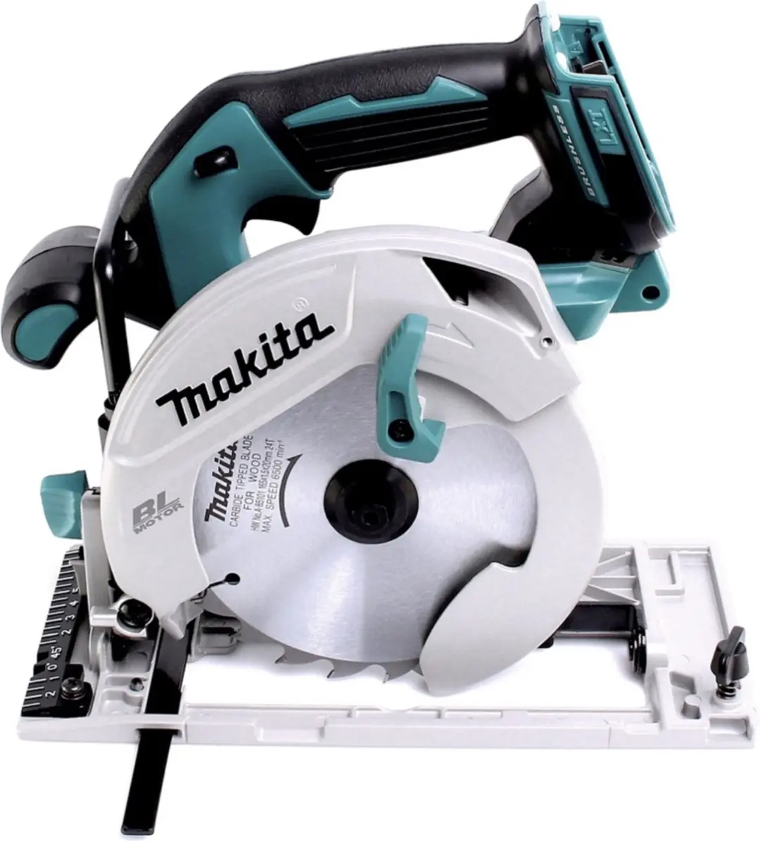 Makita DHS 680 M1J Accu-Cirkelzaag 18V 165mm - Borstelloos - 4,0Ah