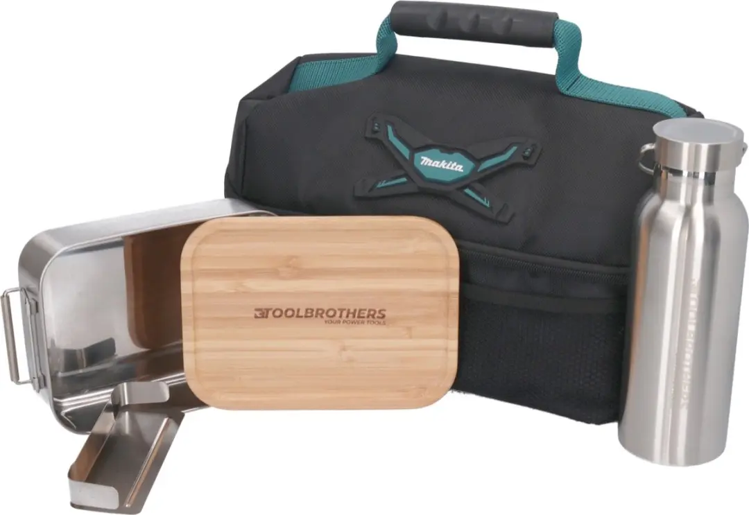 Makita Toolbrothers Lunchset E-05614 - 1200ml/500ml - Zilver/Zwart