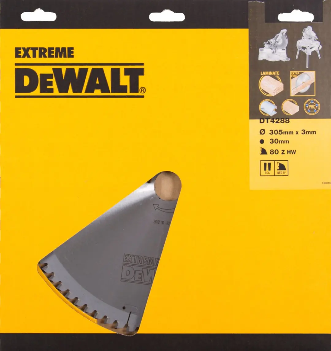 DeWalt DT4288-QZ Cirkelzaagblad 80T - Ø305mm x 30mm