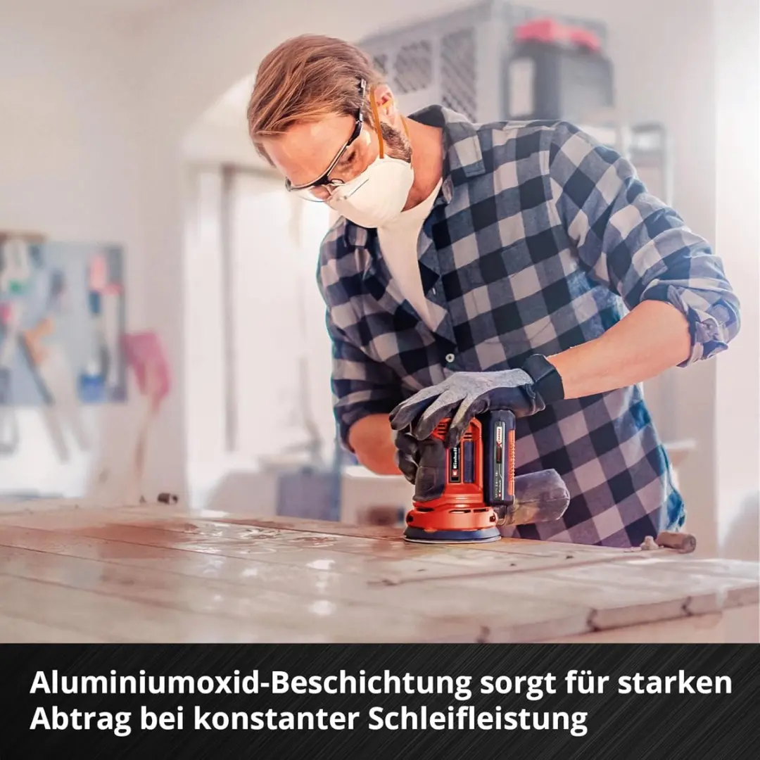 Einhell Schuurschijven Ø125mm 50-delig - Aluminiumoxide
