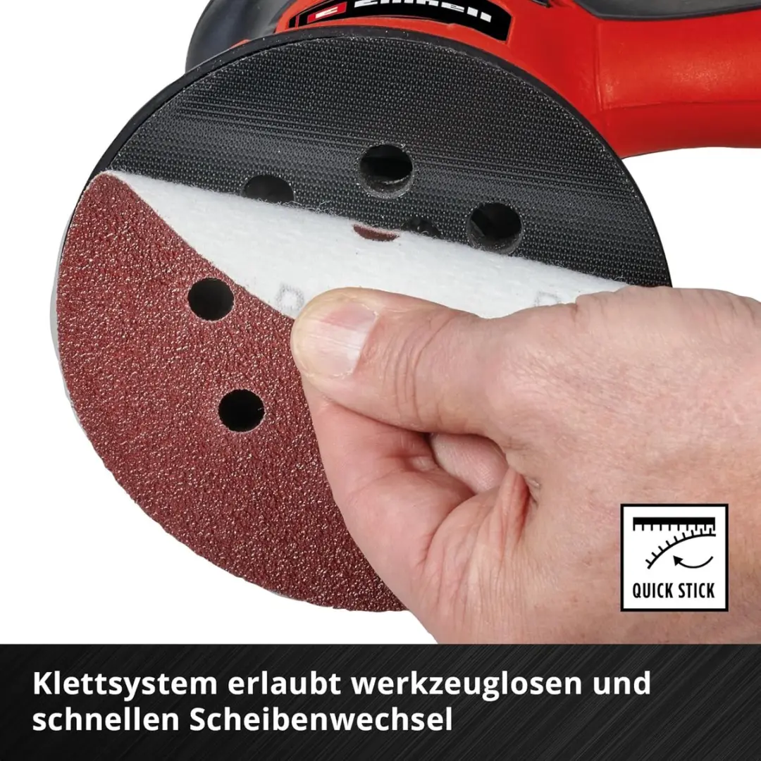 Einhell Schuurschijven Ø125mm 50-delig - Aluminiumoxide