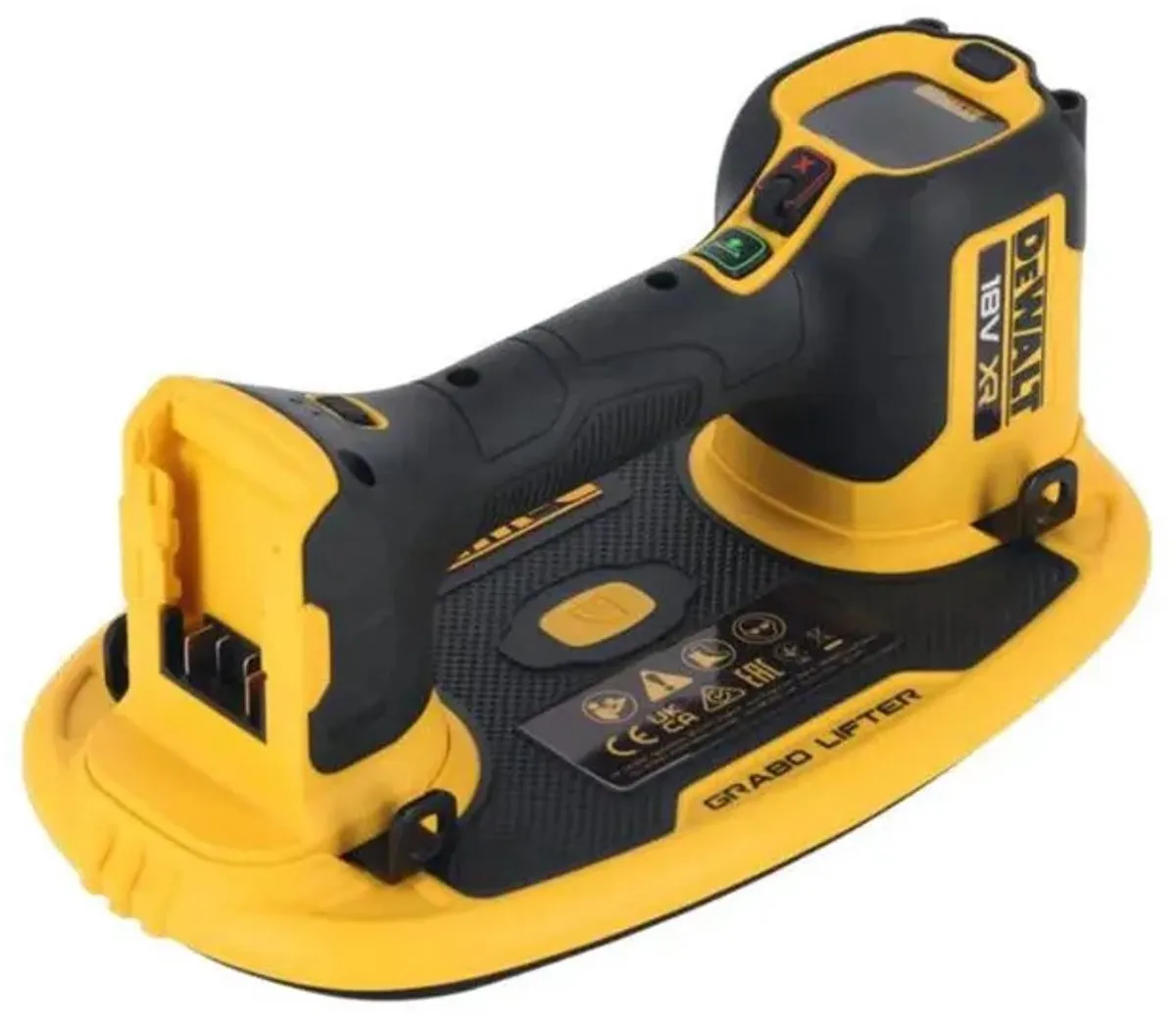 DeWalt DCE590D1T Accu Vacuümlifter 18V XR - 2.0Ah - afbeelding 6 van 6