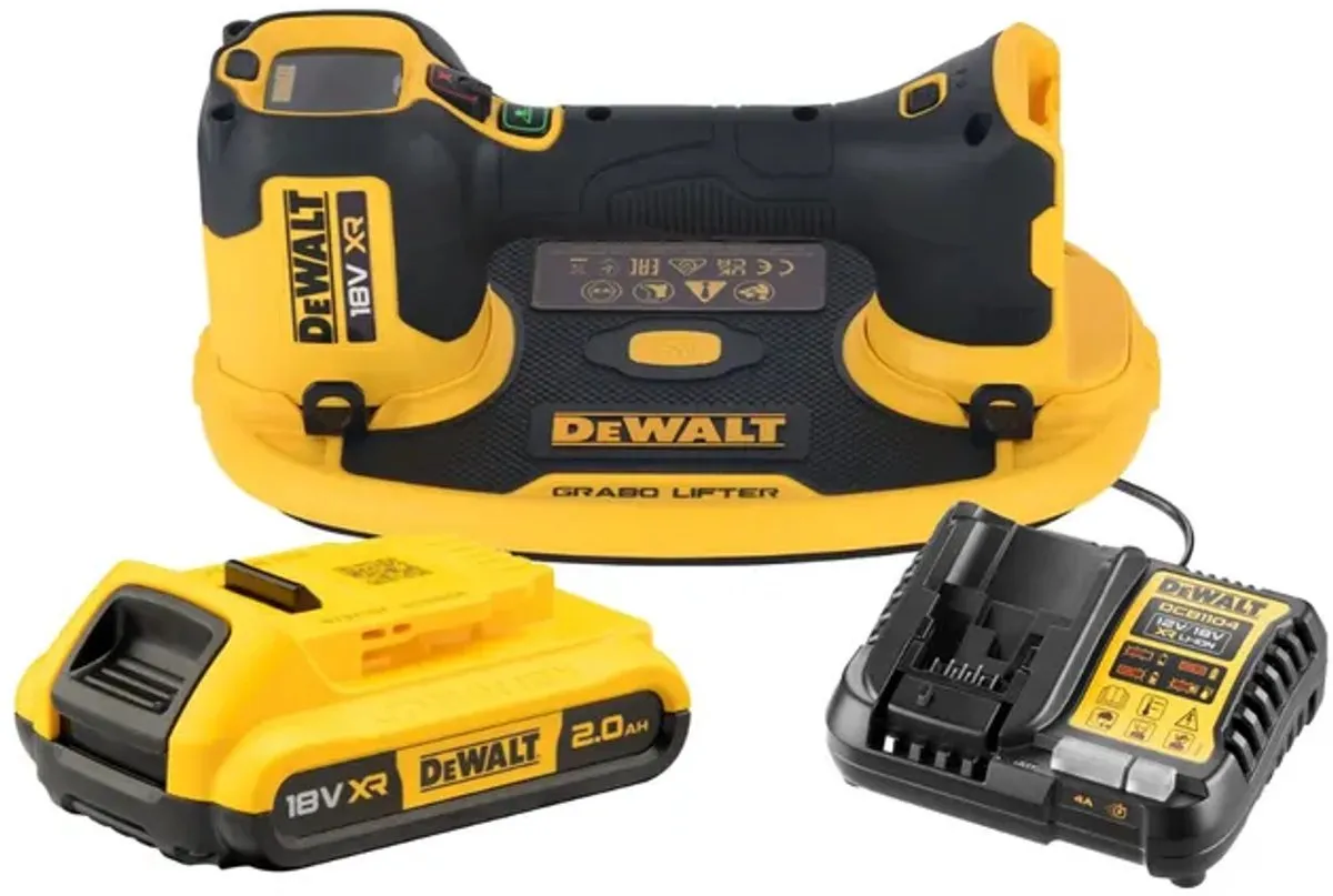 DeWalt DCE590D1T Accu Vacuümlifter 18V XR - 2.0Ah