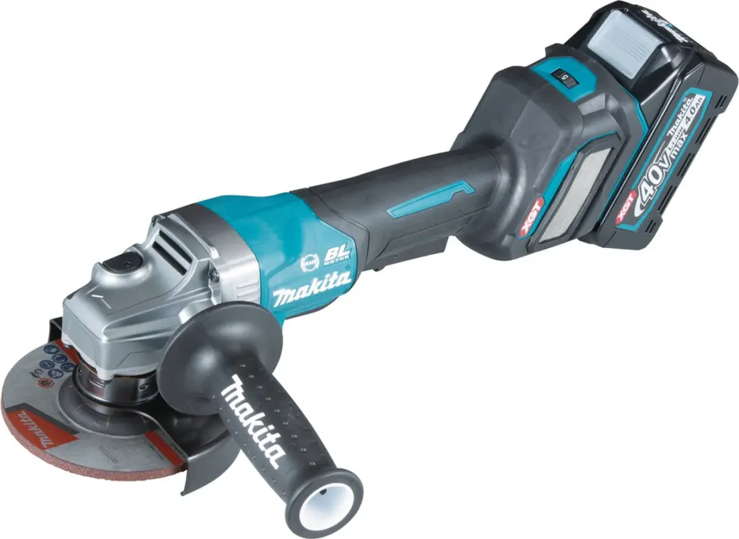 Makita GA029GM201 Accu Haakse Slijper 125mm XGT 40V Max - 2x 4.0Ah
