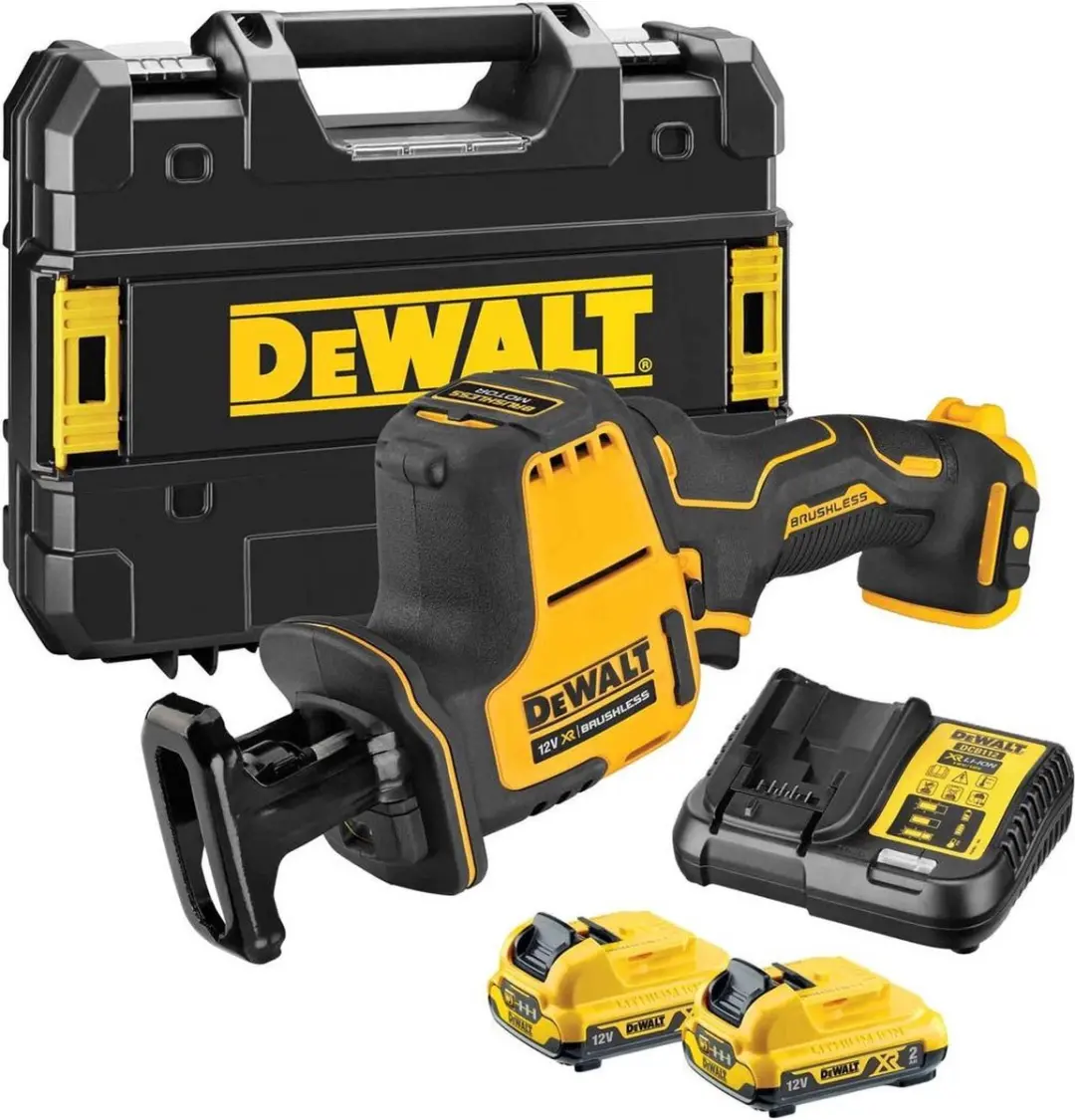 DeWalt DCS312D2 Reciprozaag 12V XR - 2x Accu 2.0Ah