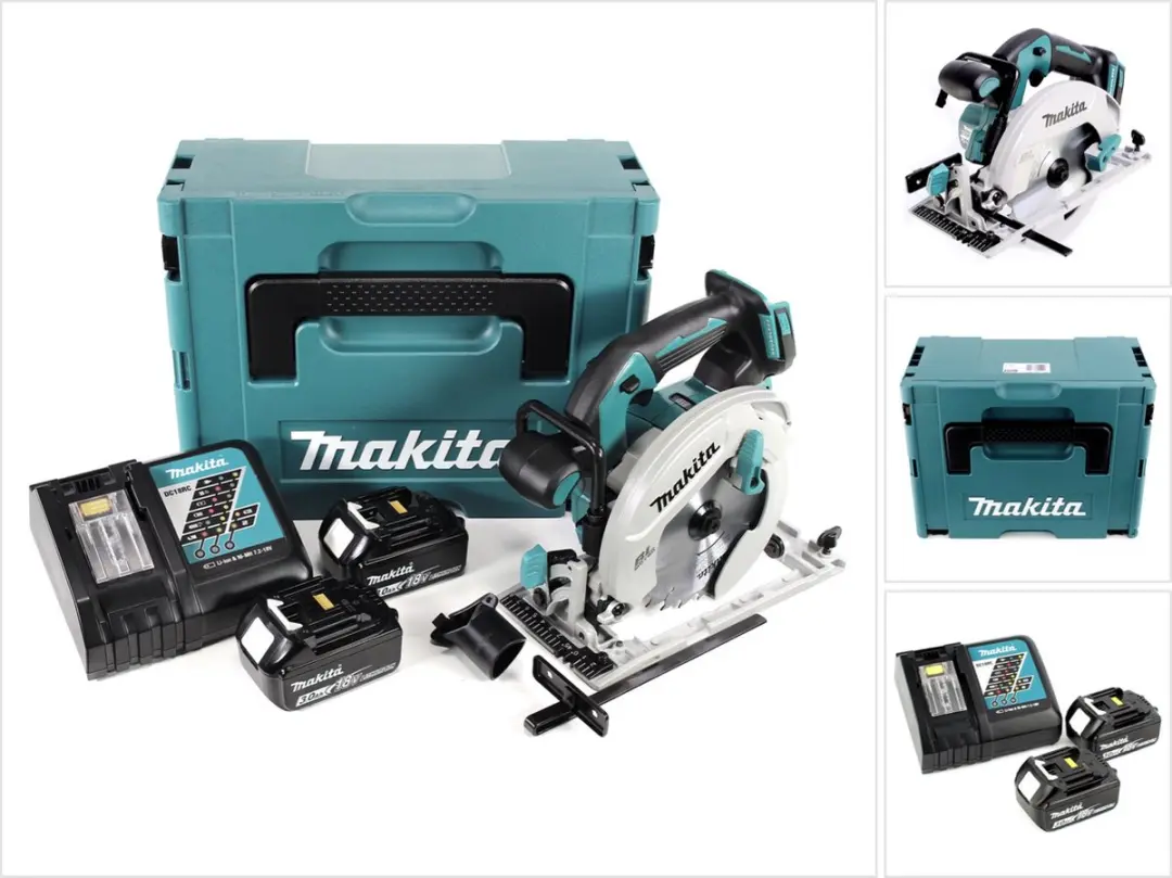 Makita DHS680RFJ Accu-Cirkelzaag 18V 165mm