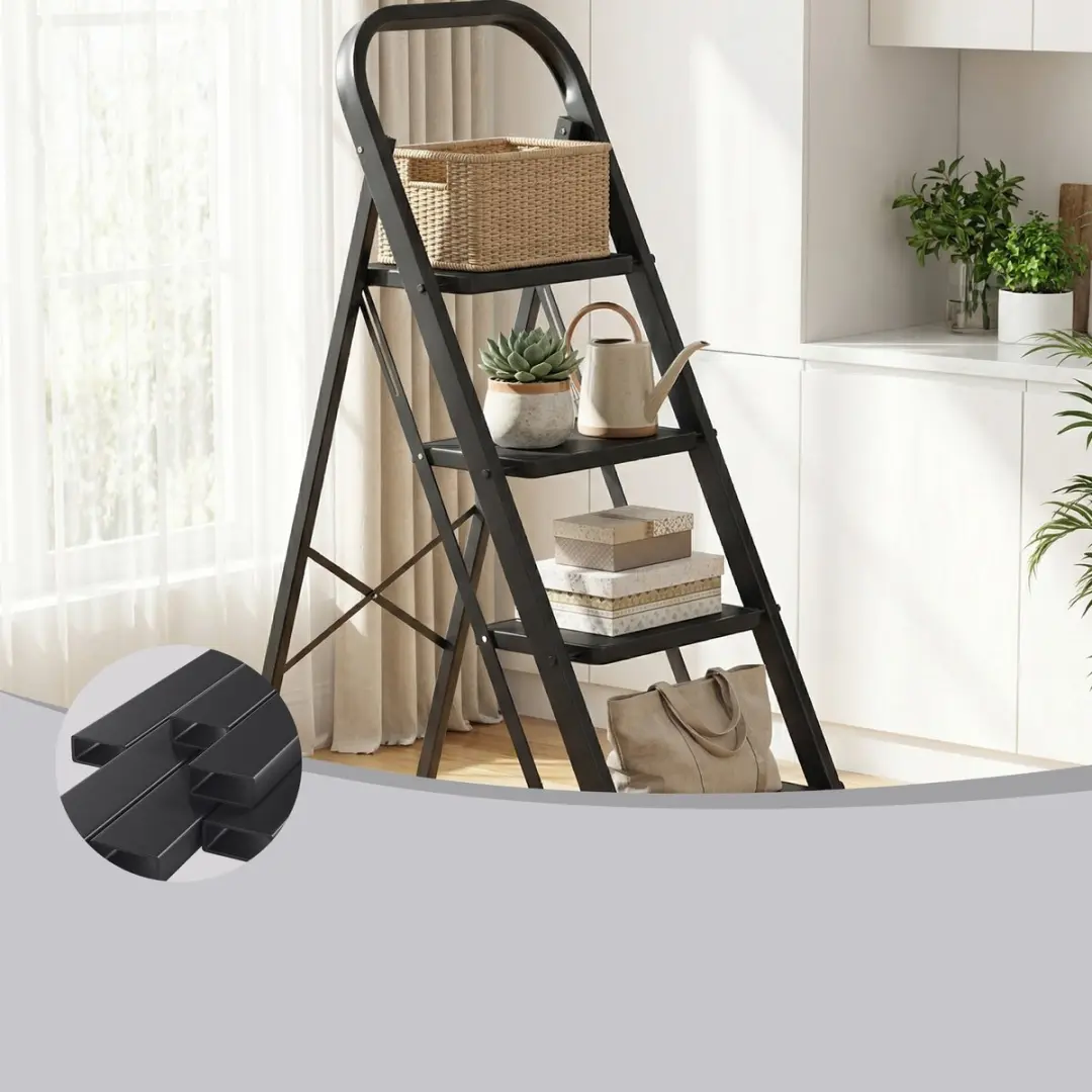Songmics GSL004BZ01 Opvouwbare Ladder 4-Treden - 150 kg