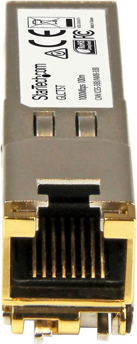 Startech GLCTST MultiMode SFP Glasvezelmodule - Zilver