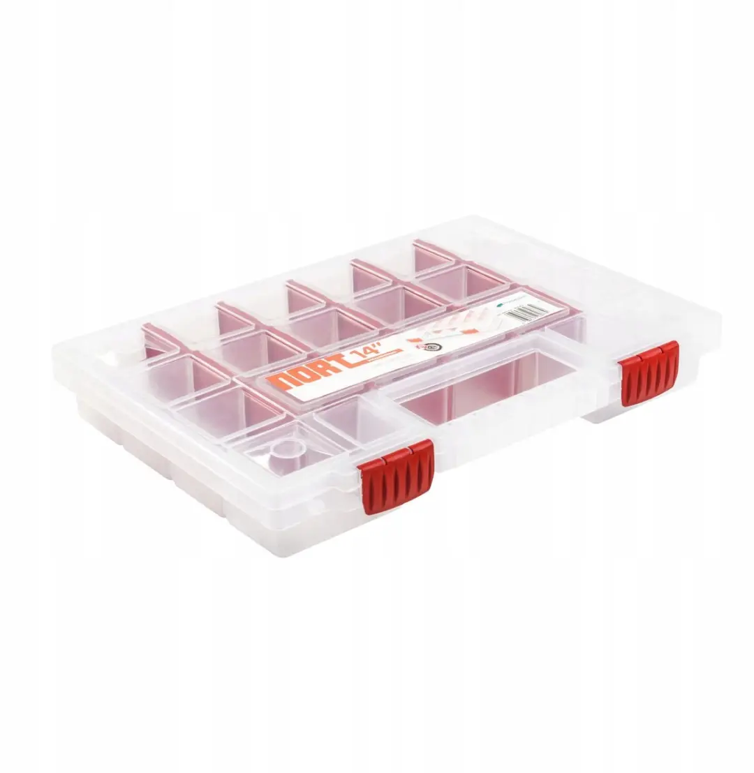 Prosperplast Gereedschapskoffer NORT14 - Rood