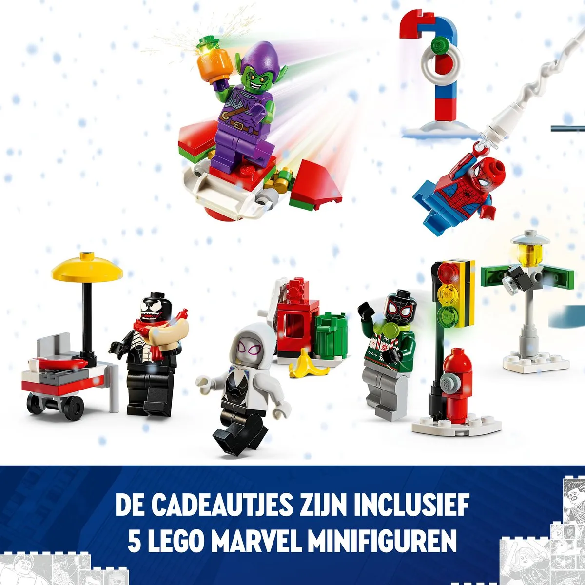 LEGO Marvel Spider-Man Adventskalender 2024 76293 - 246 Stukken - afbeelding 4 van 6