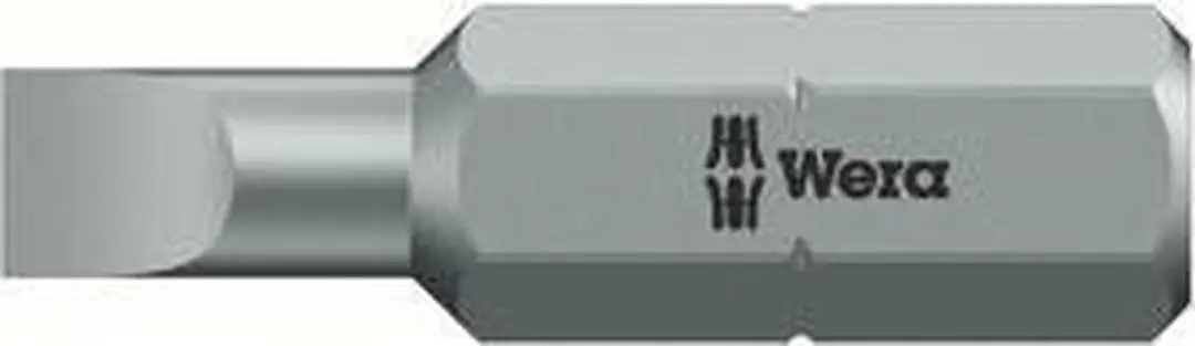 Wera 05056200001 800/1 Z Sleufschroeven Bits 0,5x3,0x25mm