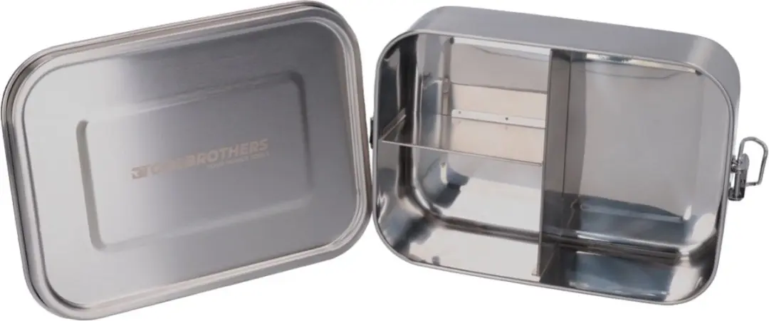 Makita Toolbrothers Lunchpakket E-05614 - Roestvrijstalen set - 1200ml/500ml - Zwart/Zilver