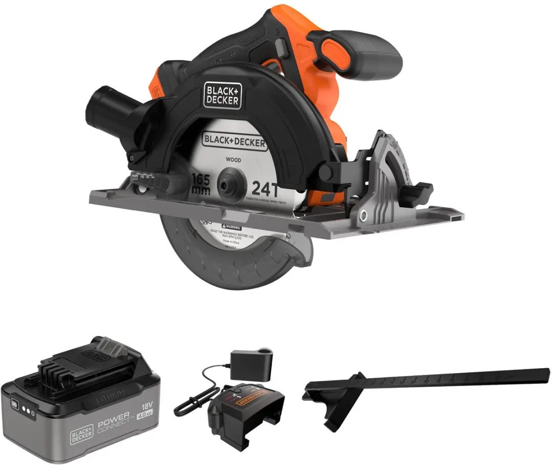 BLACK+DECKER 18V Brushless Cirkelzaag BLCCS78M1-QW