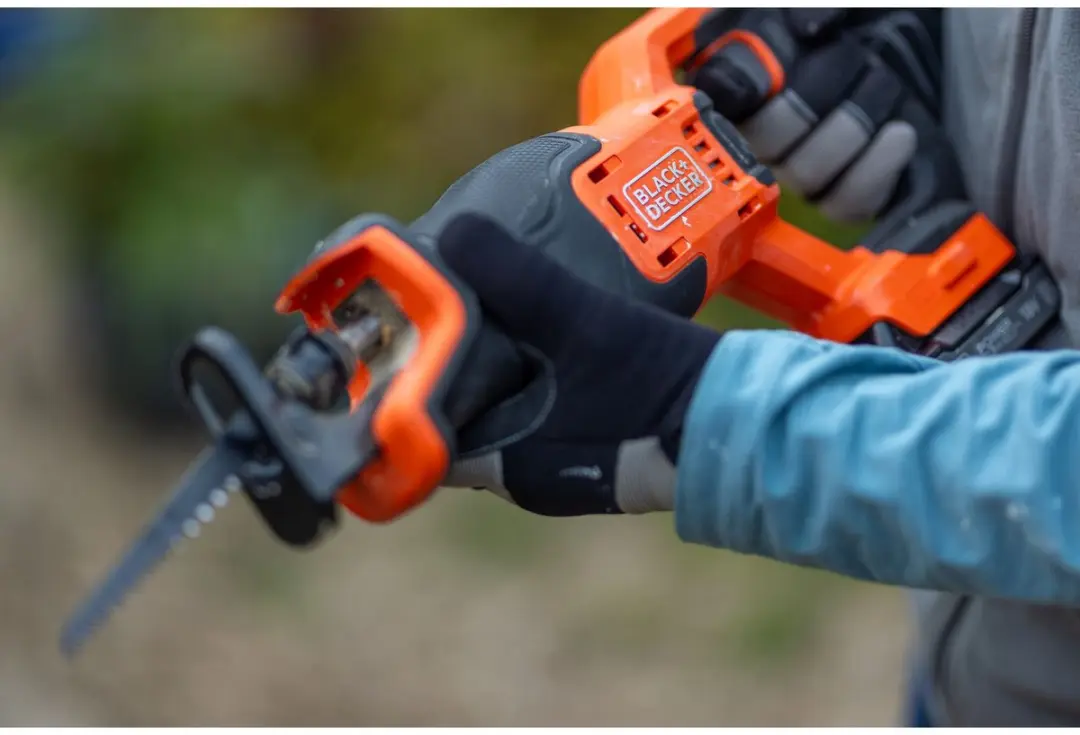 BLACK+DECKER BLCR78E1-QW Reciprozaag - 18V - 2 Snelheden - 2x Zaagbladen - afbeelding 6 van 6