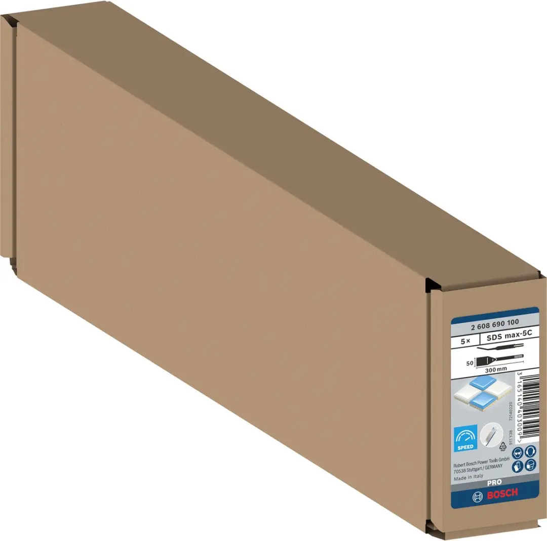 Bosch Professional SDS-max Tegelbeitel - 5 Stuks