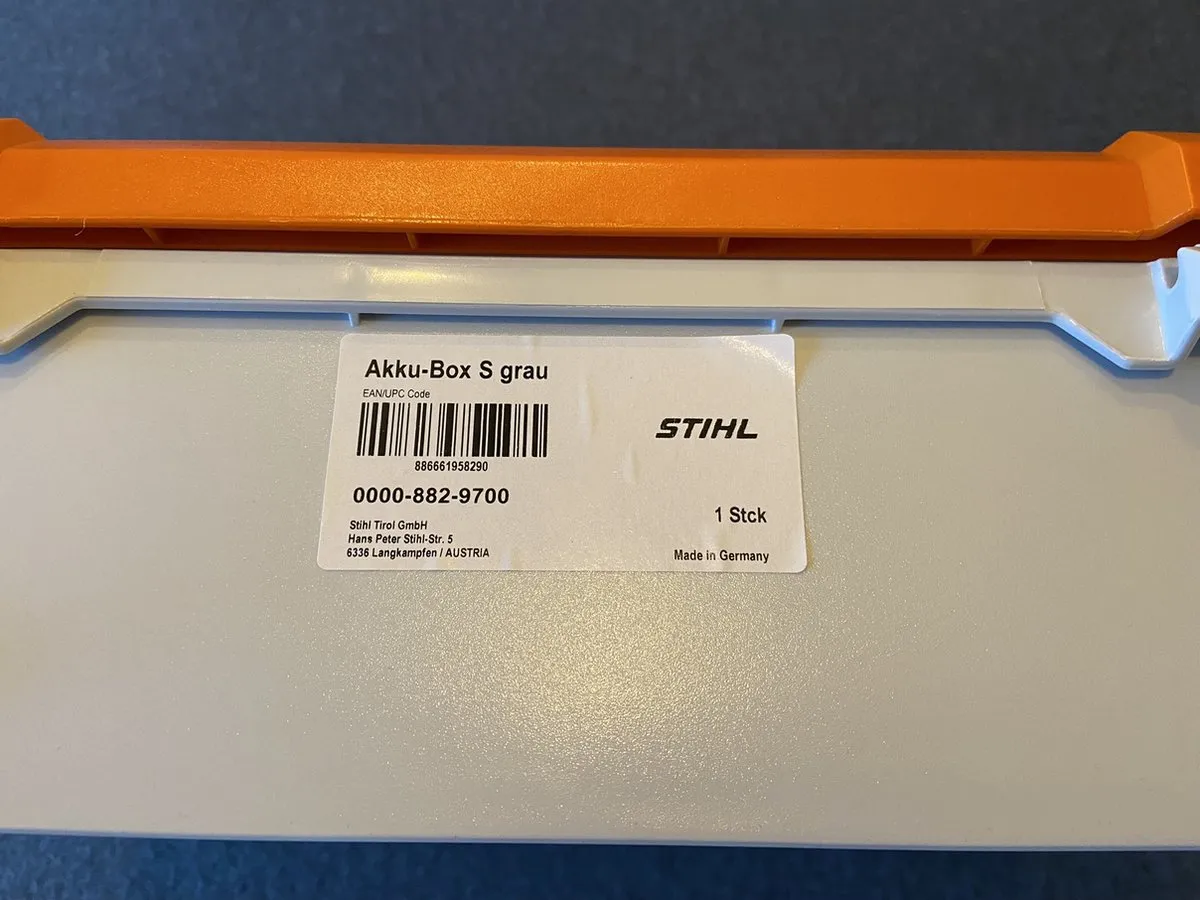 Stihl Sortimo L-Boxx Accubox Maat S - Wit/ Oranje - afbeelding 3 van 6