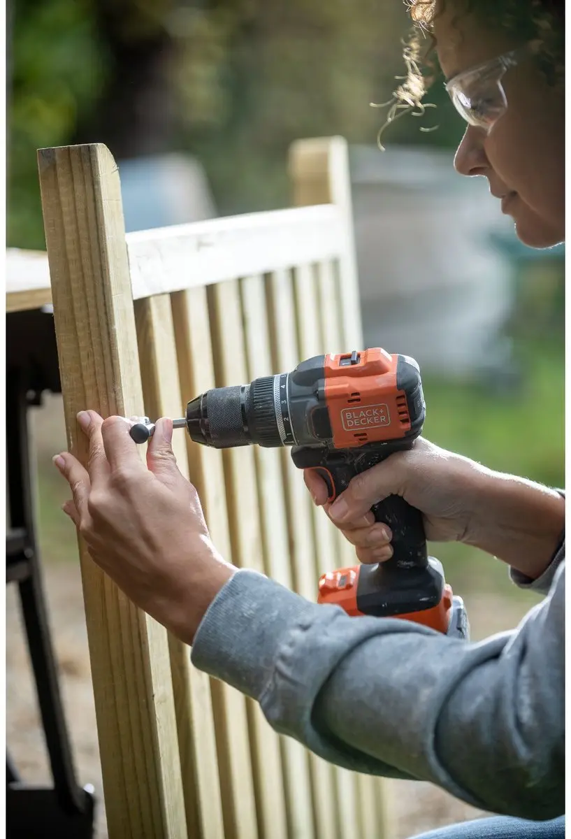 BLACK+DECKER BLD782E2K-QW Brushless Schroefboormachine 18V - afbeelding 6 van 6