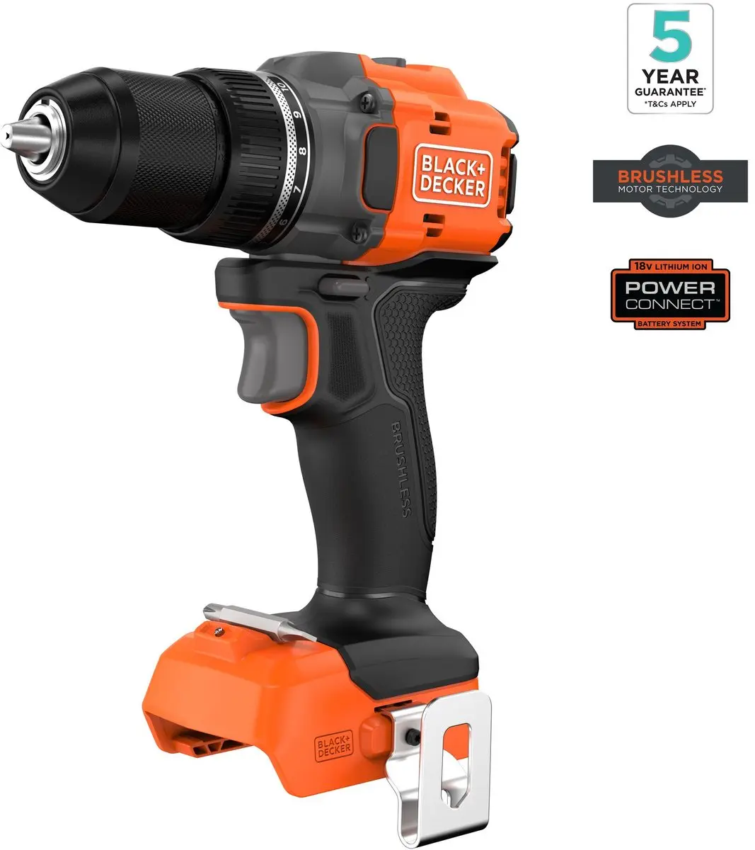 BLACK+DECKER BLD782E2K-QW Brushless Schroefboormachine 18V