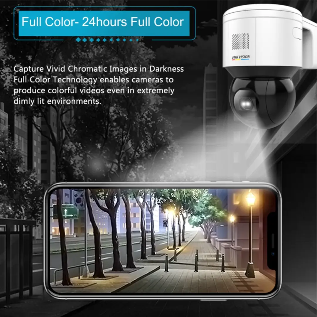 Hikvision DS-2DE3A400BW-DE(T5) Beveiligingscamera - Zwart/Wit