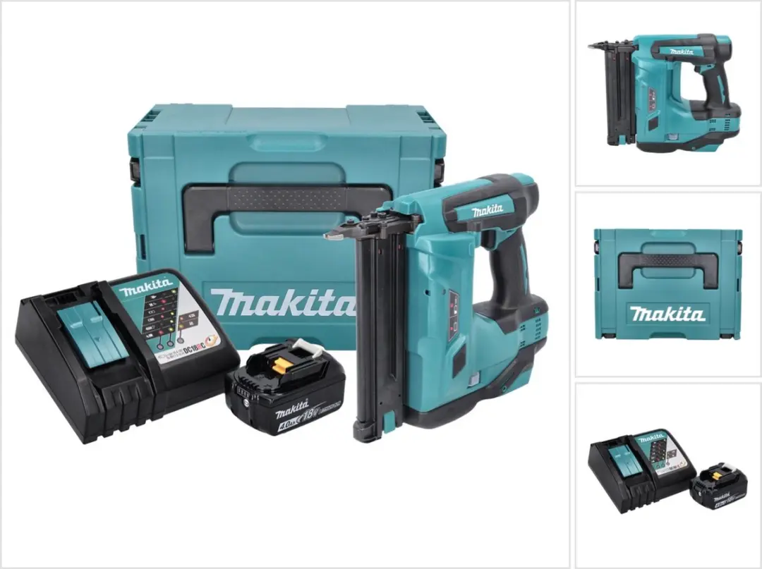 Makita DBN 500 RM1J Accu-Spijkermachine 18V