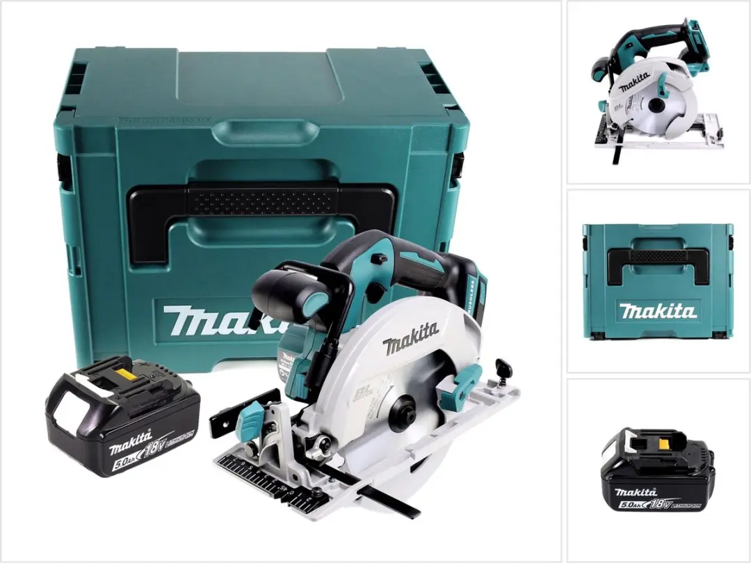 Makita DHS680T1J Accu-handcirkelzaag 18V 165mm