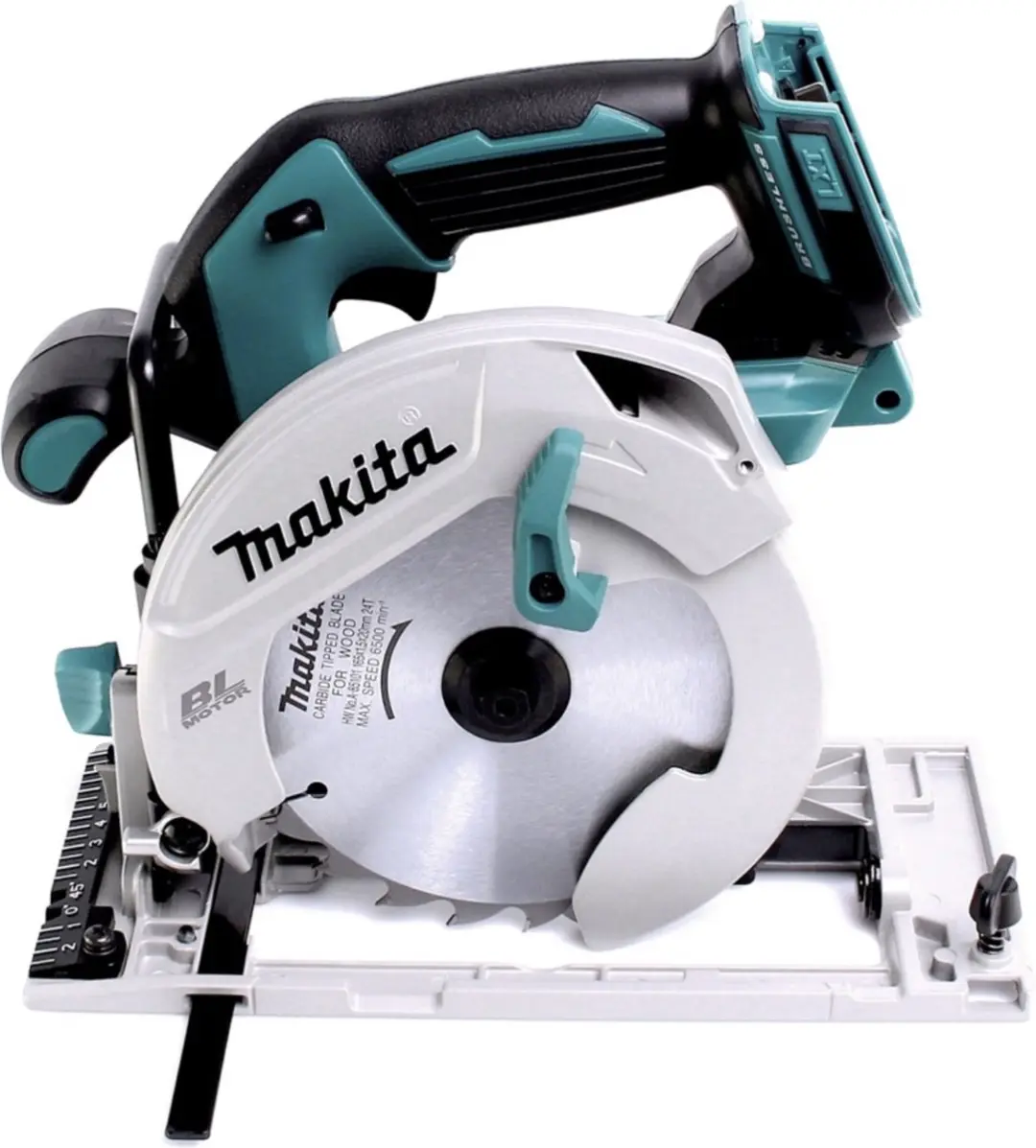 Makita DHS680T1J Accu-handcirkelzaag 18V 165mm - borstelloos - 5,0Ah