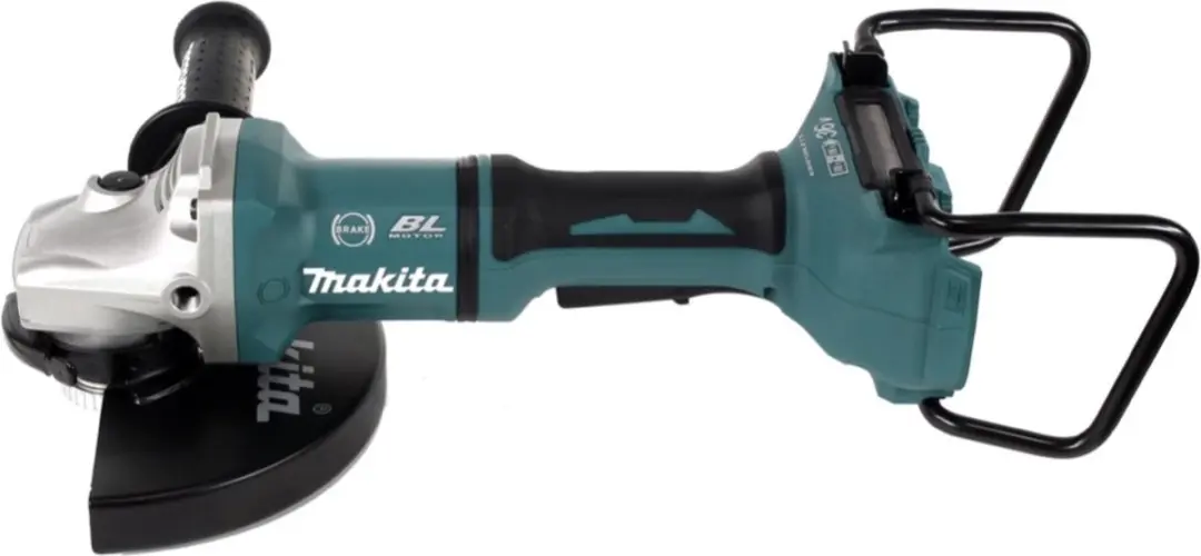 Makita DGA900PM4KX2 Haakse Slijper 36V - 230mm Borstelloos - 4x 4,0Ah Accu - 2x Lader