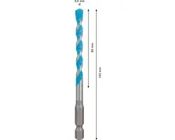 Bosch Professional EXPERT HEX-9 Boor 5.5x90x150mm