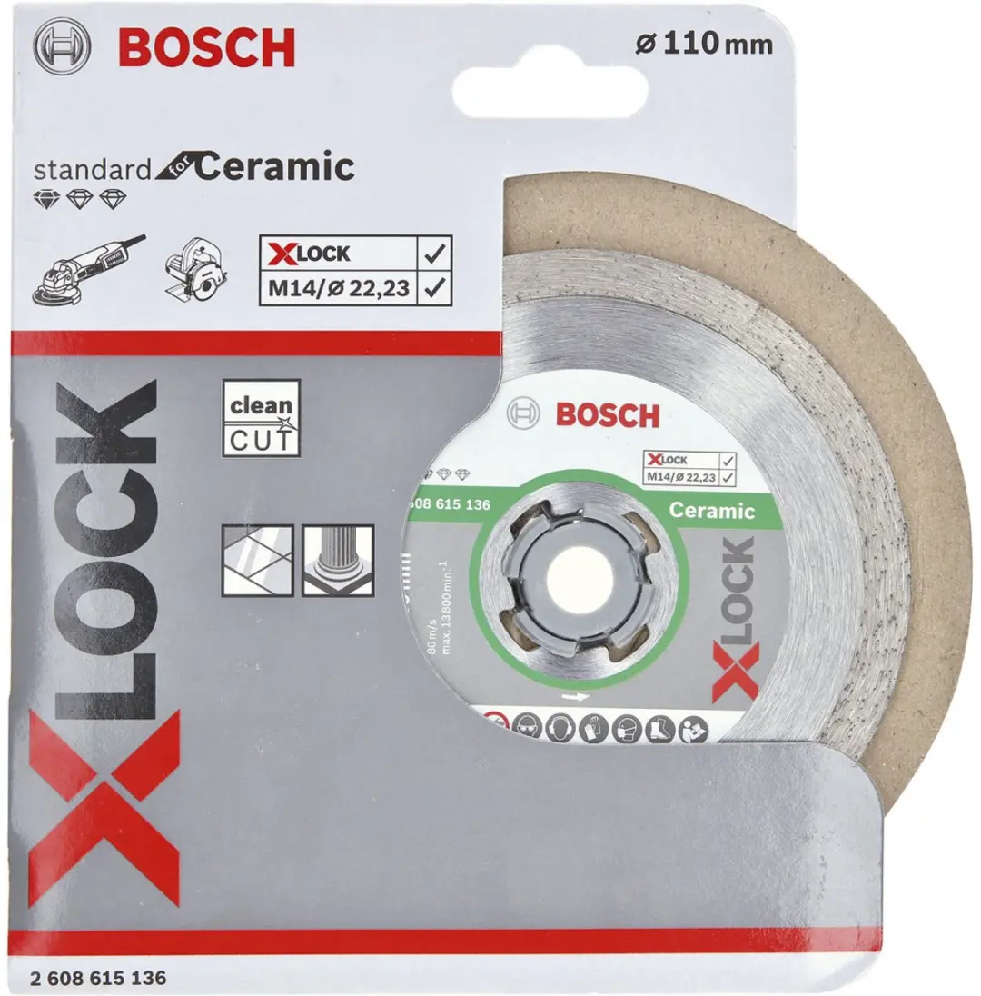 Bosch Diamanten Doorslijpschijf 2608615136 - Ø110mm