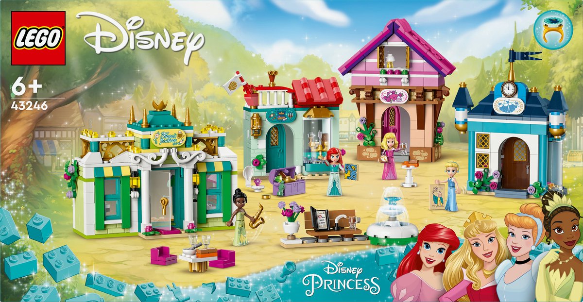 LEGO Disney Princess Marktavonturen - 43246