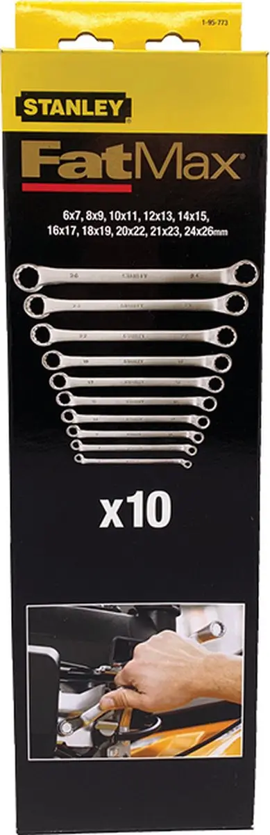 Stanley FatMax 10-delige Ringsleutelset 1-95-773