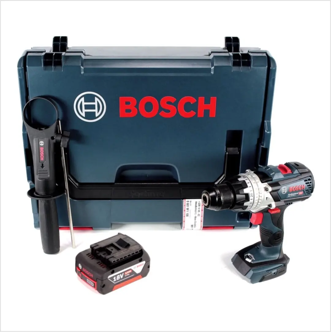 Bosch Professional GSB 18V-85C Klopboormachine - 85Nm Borstelloos - 1x 5.0Ah Accu - L-Boxx