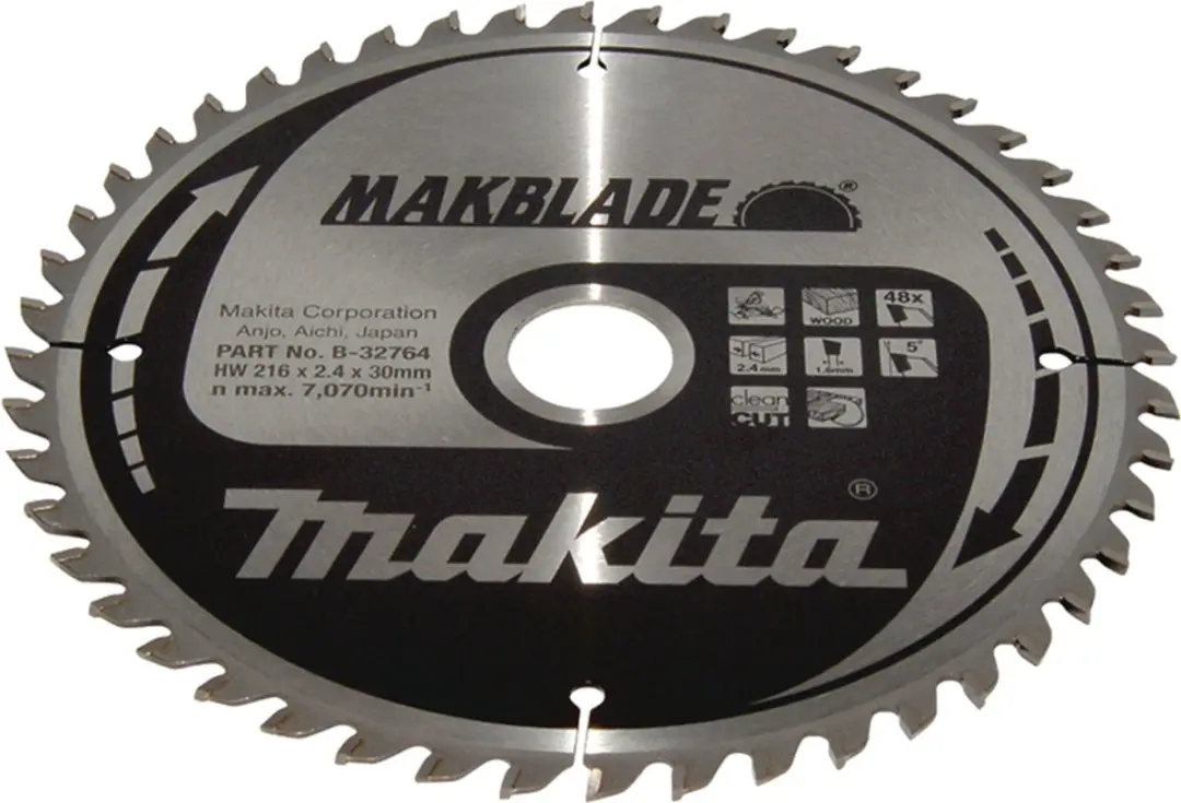 Makita MAKBLADE Zaagblad 216mm - 48 Tanden - B-32764