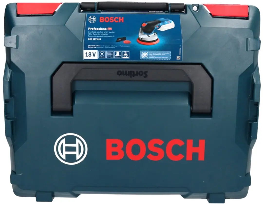 Bosch Professional GEX 18V-125 Excenterschuurmachine - 125mm - 1x ProCORE 4.0Ah