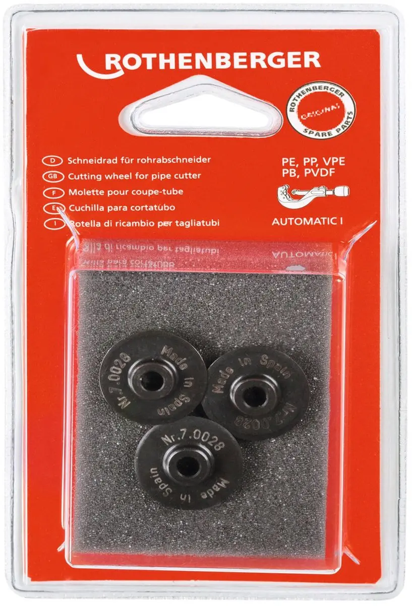 Rothenberger TC 42 PRO Snijwieltjes 070028D