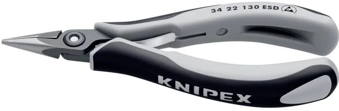 Knipex 3422130ESD Grijptang Halfronde Bek 130mm
