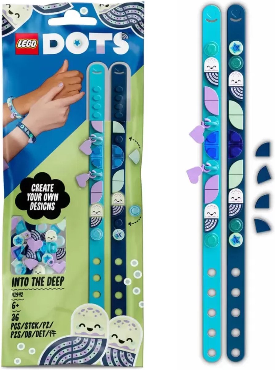 LEGO DOTS Diepzee Armbanden met Bedeltjes - 41942