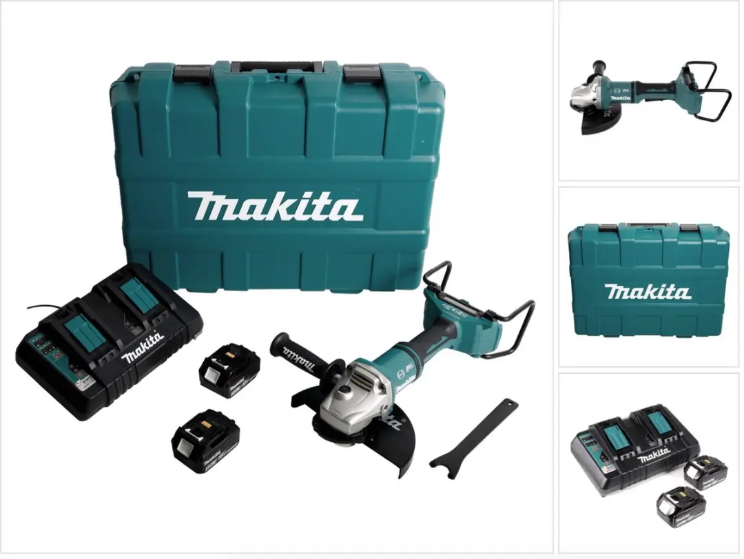 Makita DGA900PTKX2 Accu Haakse Slijper 36V