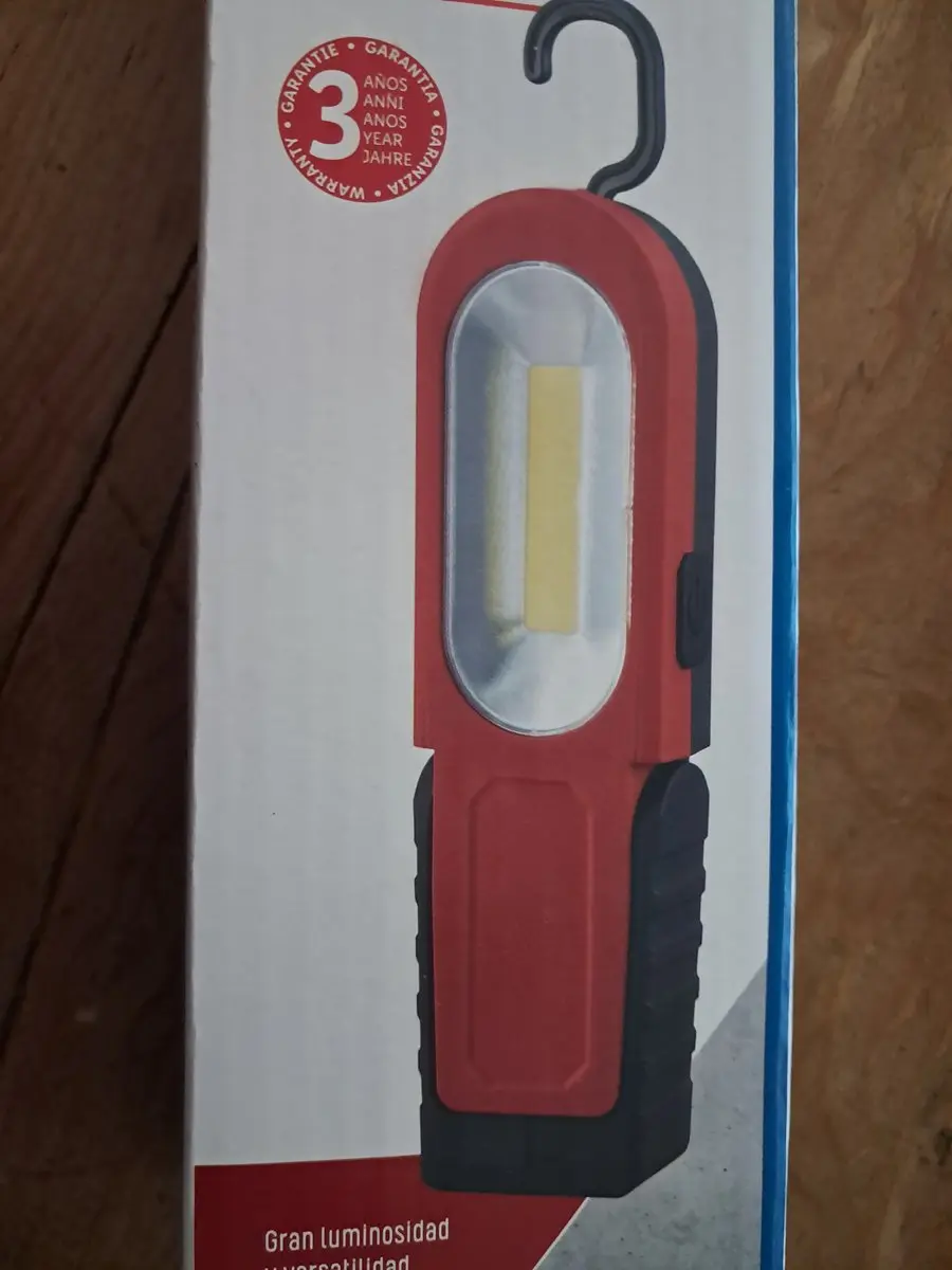PARKSIDE LED Werklamp 6500K - 20cm - Rood
