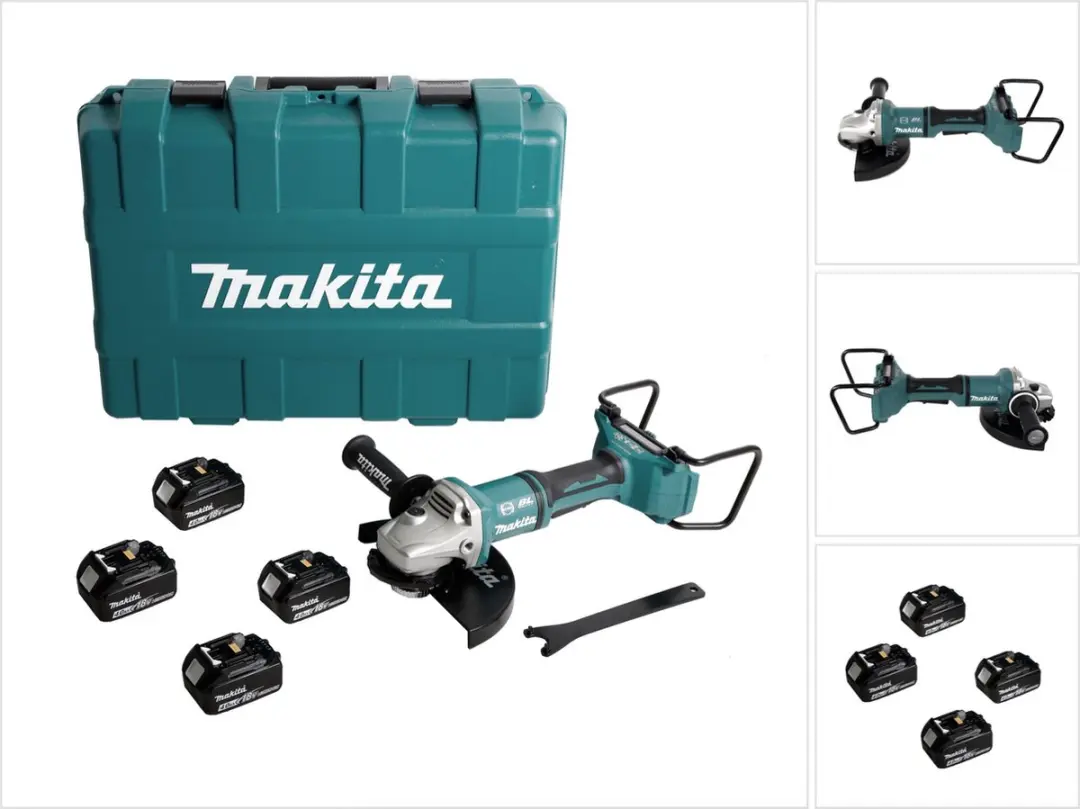Makita DGA900M4KX2 Haakse Slijper 36V